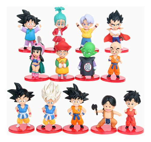 13 Modelos De Figuras De Anime De Dragon Ball, Muñecas, Rega