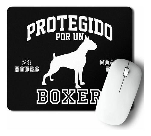 Mouse Pad Protegido Por Un Boxer (d0908 Boleto.store)