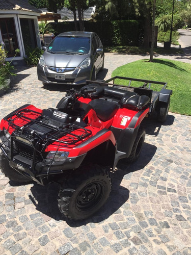 Cuatriciclo Honda Trx 420 Rancher Unico Dueño Con Trailer