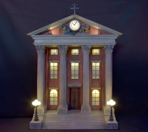 comprar Back To The Future Court House Stl Obj Impresión 3d