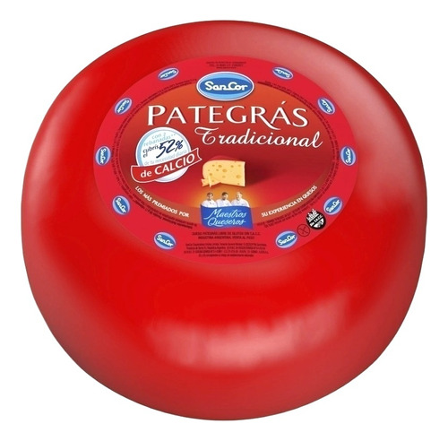 Queso Pategras Mar Del Plata Sancor Horma X 4 Kg. 