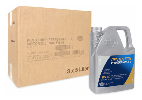 5 Lts Aceite De Motor 5w40 S320 L6 3.2l 94/99