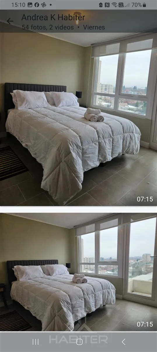 Imagen 2 de 24 de Departamento En Arriendo De 1 Dorm. En Los Angeles