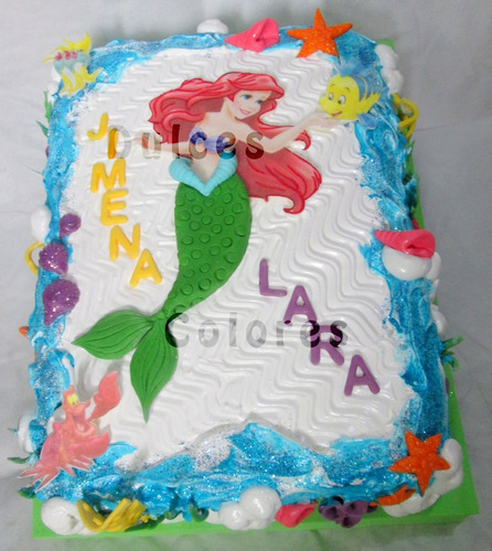 Tortas Cumpleaños Infantiles Merengue Princesas