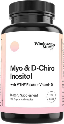 Wholesome Story Myo-inositol & D-chiro Inositol 120 Cap