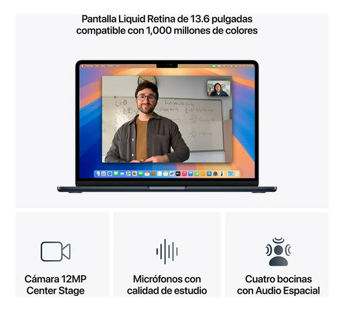 Apple Macbook Air 13 M4 16gb 256gb Ssd Azul Cielo