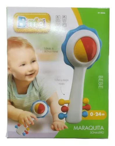 Sonajero Maraquita Para Bebes Bimbi 01-0046