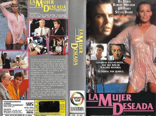 La Mujer Deseada Vhs Bo Derek Jeff Fahey