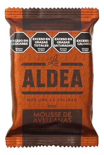 La Aldea Alfajor Mousse Avellanas Estuche X 6un