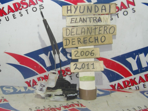 Chapa Con Cierre Delantera Derecha Hyundai Elantra 2007-2010