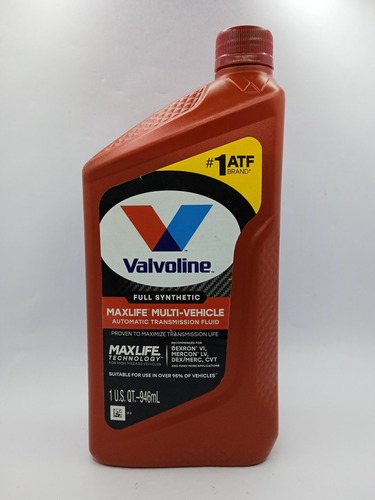 Aceite Valvoline Dexron Vi Dexron 6 Lv