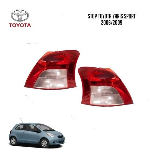 Stop Toyota Yaris Sport 2006/2009 Tpg