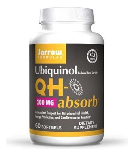 Jarrow Formulas Qh-absorb 100 Mg Co-q10 60 Capsulas