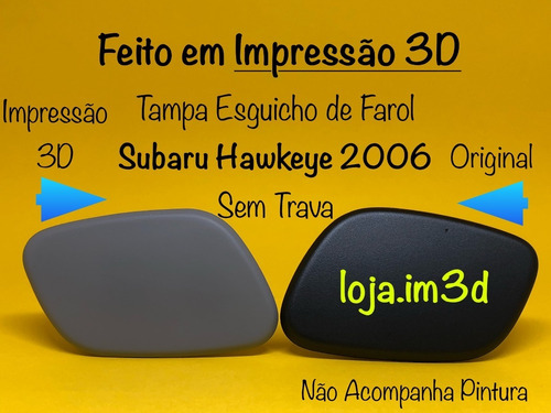 Imagem 1 de 3 de Tampa Esguicho Farol Subaru Hawkeye Wrx Sti 06-07 - Lado