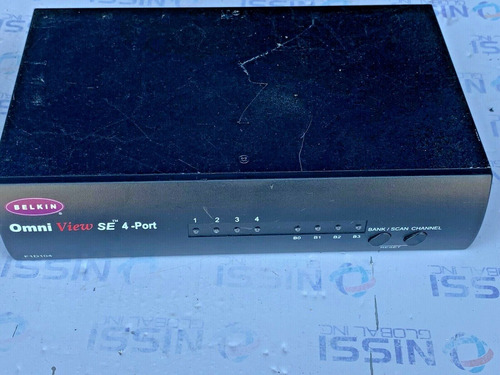 Belkin Omni View F1d104 Se 4-port Kvm Switch  Uuv