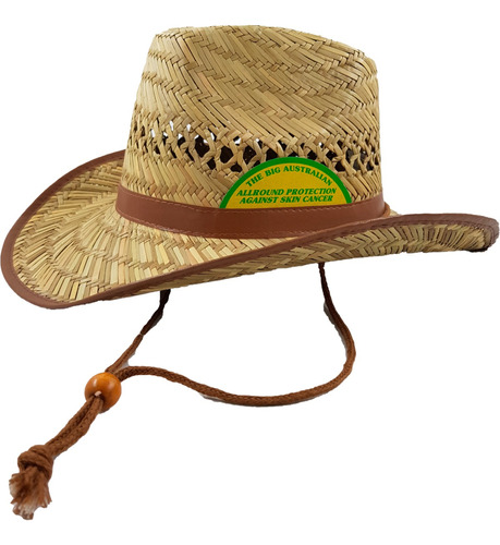 Sombrero De Paja Australiano Cowboy