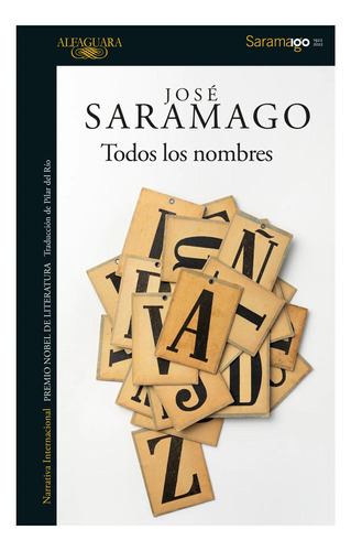 Todos Los Nombres Jose Saramago