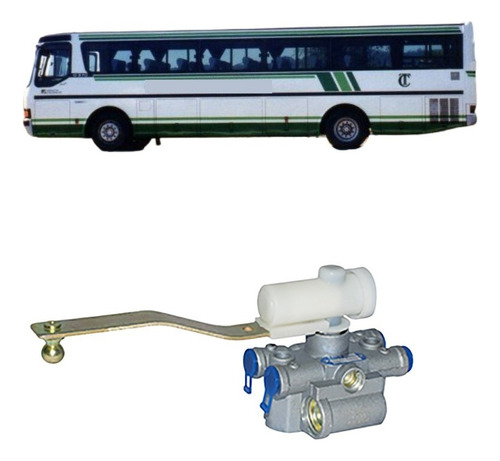 Valvula Niveladora Suspensao Esquerda Onibus O.400r/ O.500r