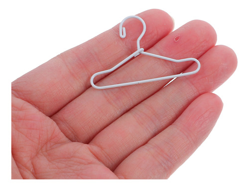 24 Perchas Para Ropa, Miniperchas De 40 Mm, Vestido De Metal
