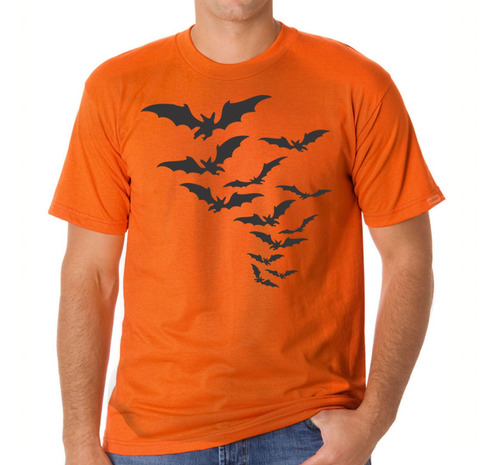 Imagem 1 de 1 de Camisetas Halloween Morcegos 2302