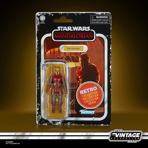 The Armorer Star Wars Retro The Mandalorian Kenner