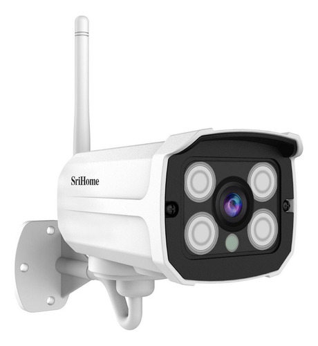 Cámara de seguridad Sricam SH024 SriHome con resolución de 3MP visión nocturna incluida blanca