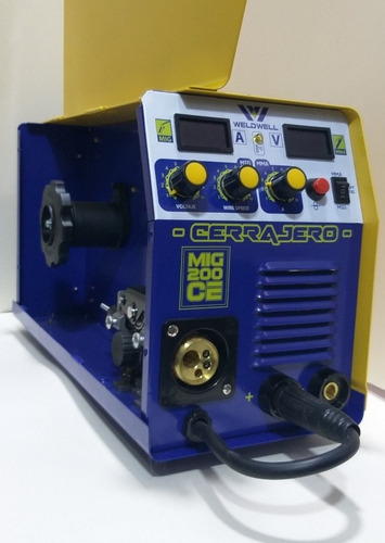 Máquina De Soldar 3 En 1 Weldwell/200 Amp+máscara Automática