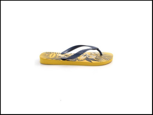Imagem 4 de 4 de Chinelo Havaianas Aloha Mostarda Tamanho 37/38