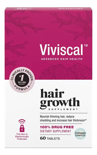 Viviscal Advanced Hair Health  Mulher 60 Tablets Imp Usa