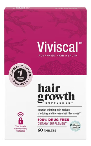 Viviscal Para Mulheres  60 Comprimidos - Original Importado