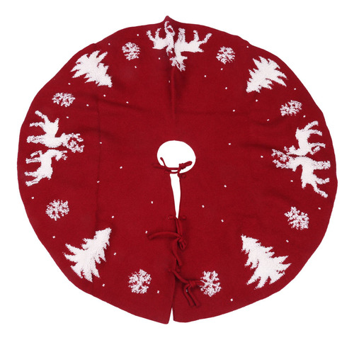 Falda De Árbol De Navidad Tejida De 36 Pulgadas, Base De Árb