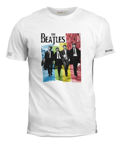 Camiseta The Beatles Banda De Rock Ink