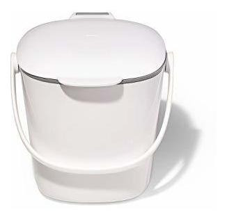 Nuevo Oxo Good Grips Easy-clean Compost Bin, Blanco, Hv3np