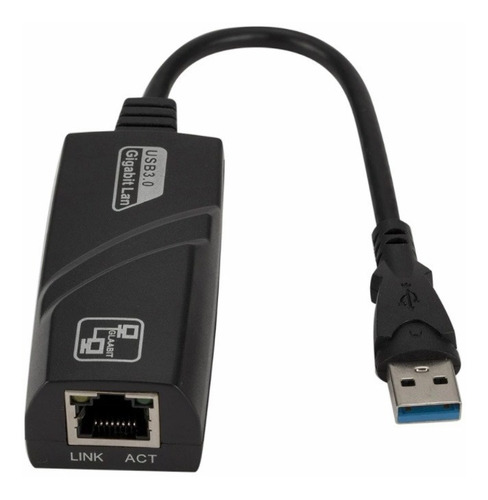 Adaptador Tarjeta Red Usb 3 Lan Rj45 Gigabit Ethernet 1000m