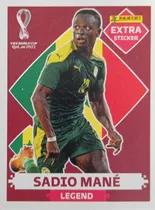 Comprar Figurita Sadio Mané Extra Sticker Legend Mundial Qatar 2022