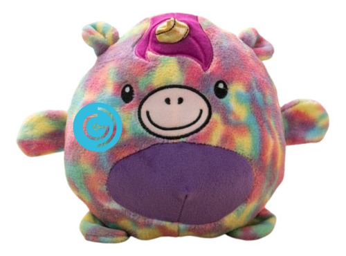 Peluche Polerón Con Capucha Morado - Huggle Pets Divertidos