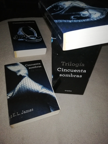 Libros Cincuenta Sombras De Grey Trilogía E. L. James 