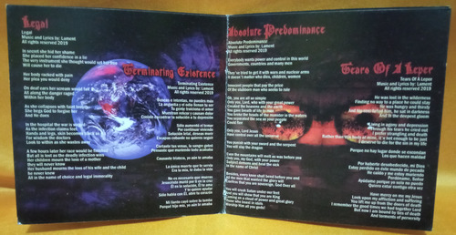 Lament Tears Of A Leper Cd 2019 Mexico Death Metal Popland (Usado)