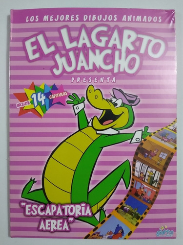 El Lagarto Juancho Dvd Nuevo Dibujos Animados 14 Capítulos