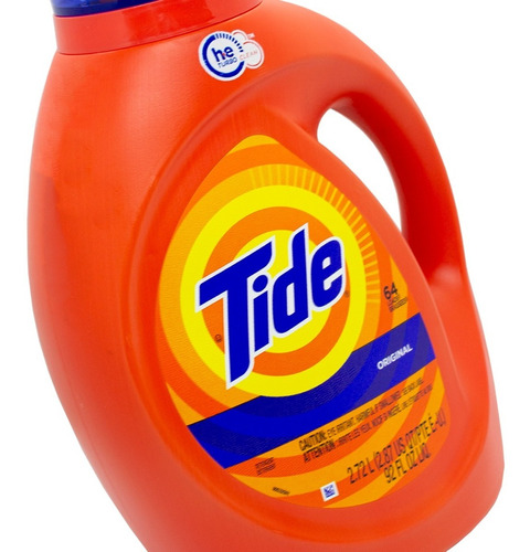 Tide Original Detergente Jabon Liquido Para Ropa 2.72lt