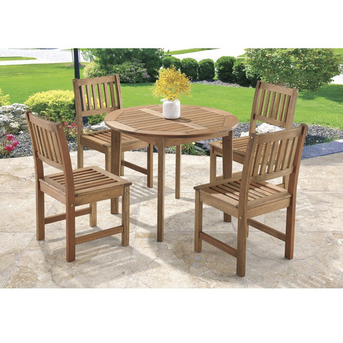 Mesa Em Madeira Maciça Redonda 90cm Primavera Casa E Ejwt