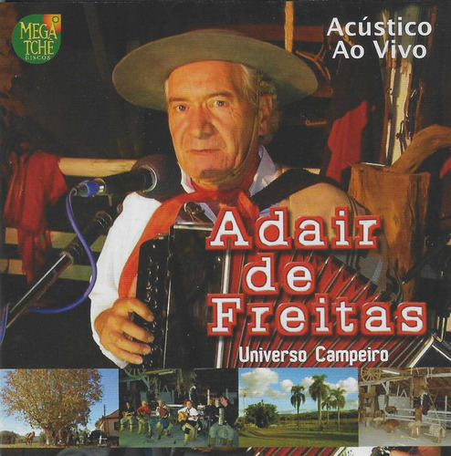 Cd - Adair De Freitas - Universo Campeiro (cd Duplo)