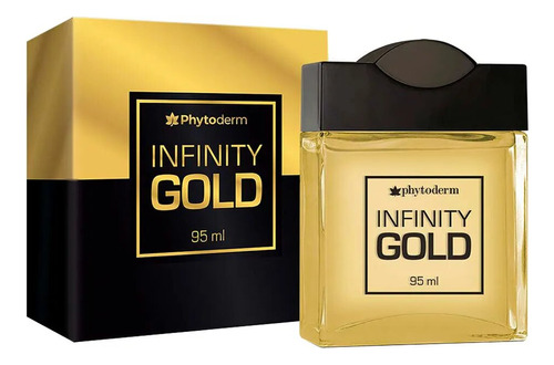 Colônia Perfume Phytoderm Infinity Gold Homem 95ml