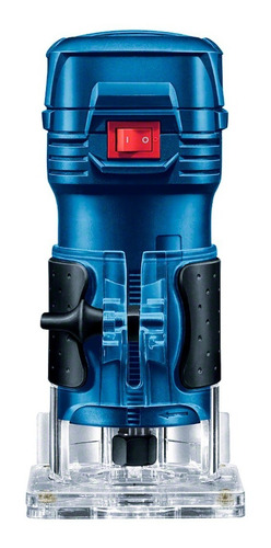 Fresadora Bosch Gkf 550 Professional 33.000 Rpm Color Azul