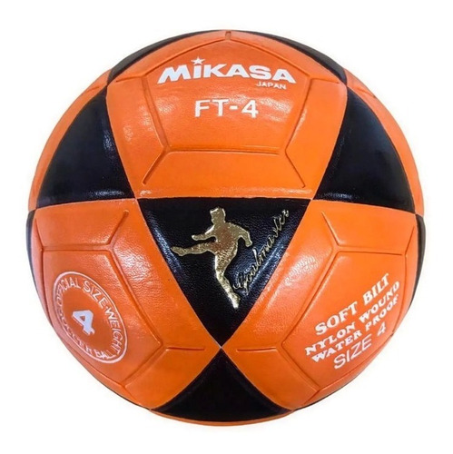Balon Futbolito Mikasa Ft-48bk0 N° 4 Pelota Deportes