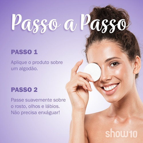 Imagem 4 de 8 de Água Micelar Solução Limpeza Facial 5 Em 1 Ácido Hialurônico