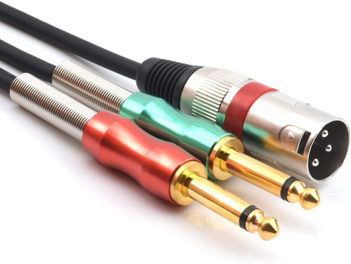 Cable De Audio Xlr 3-pin Macho A 2 Ts 1/4  Macho | 4,5m