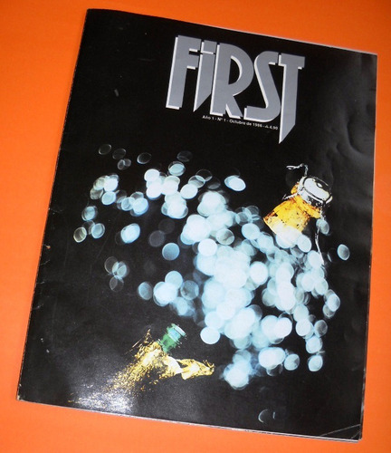 Revista First. Año 1. Número 1. Octubre De 1986. Buen Estado