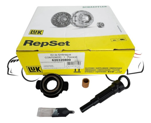 Kit Clutch Peugeot 206 1.6 Xs 2001 2002 2003 2004 2005 Luk