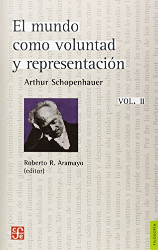 Libro El Mundo Como Voluntad Y Representacion Ii R  De Schop